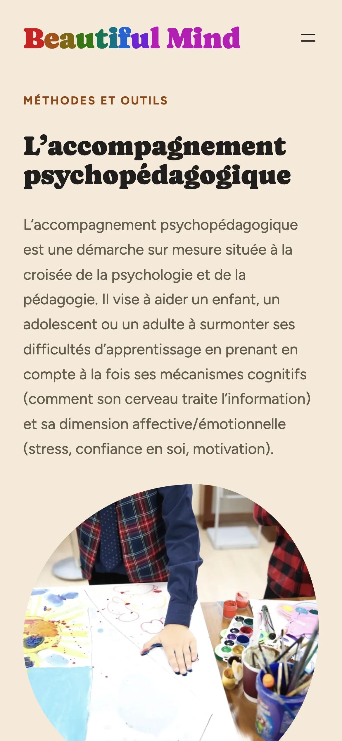 Beautiful Mind, cas concret 1