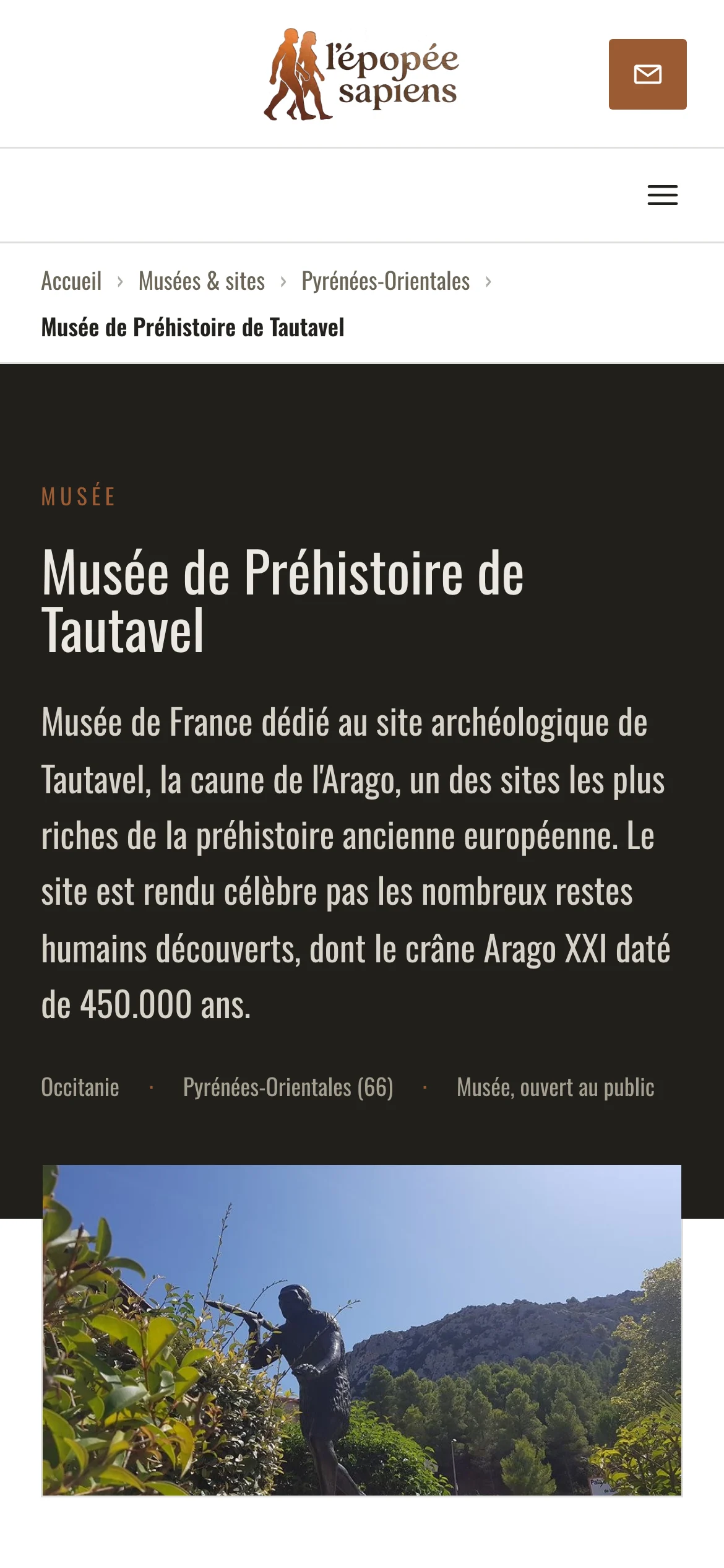 L'Épopée Sapiens, cas concret 1