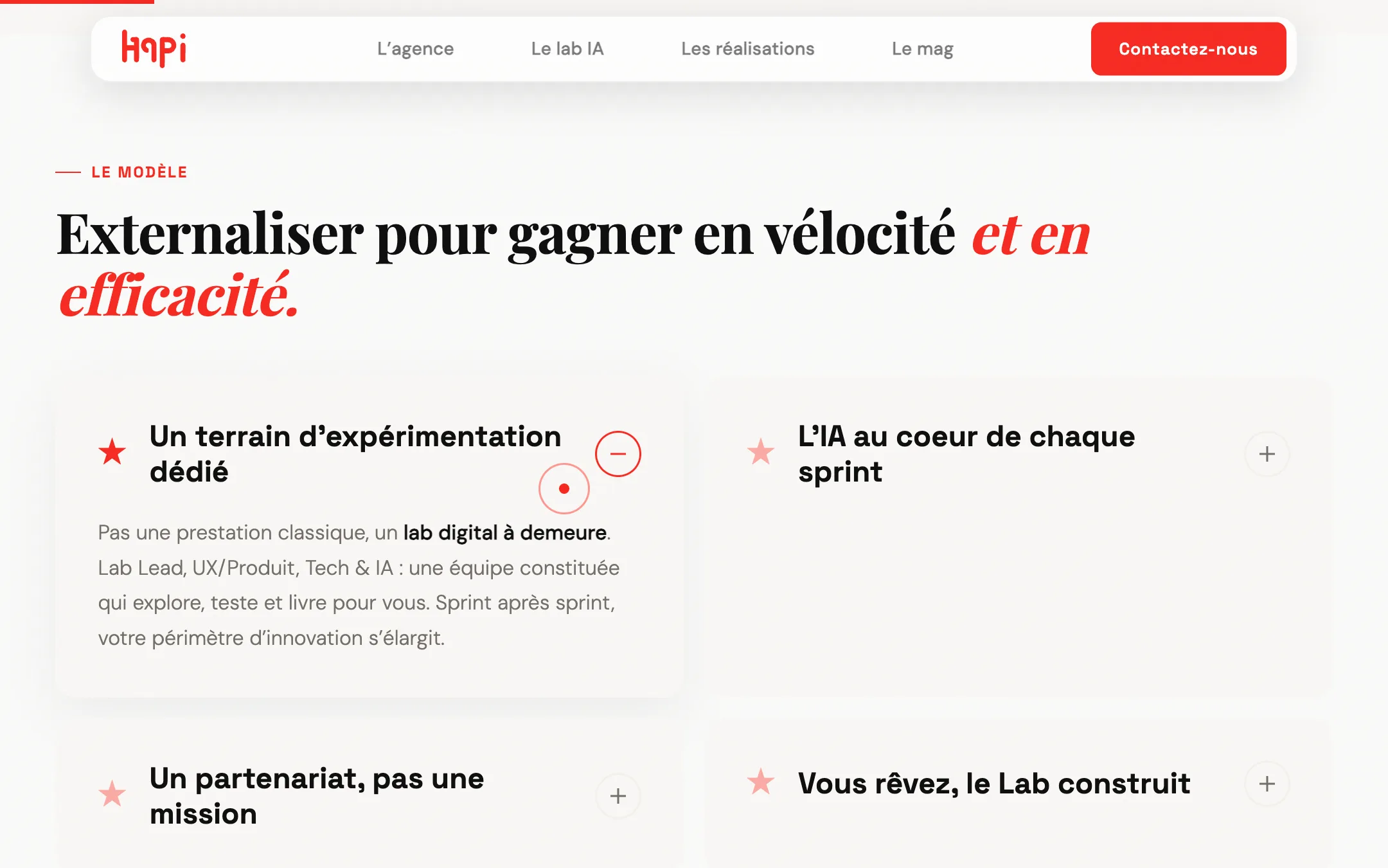 Site Hapi V1, détail