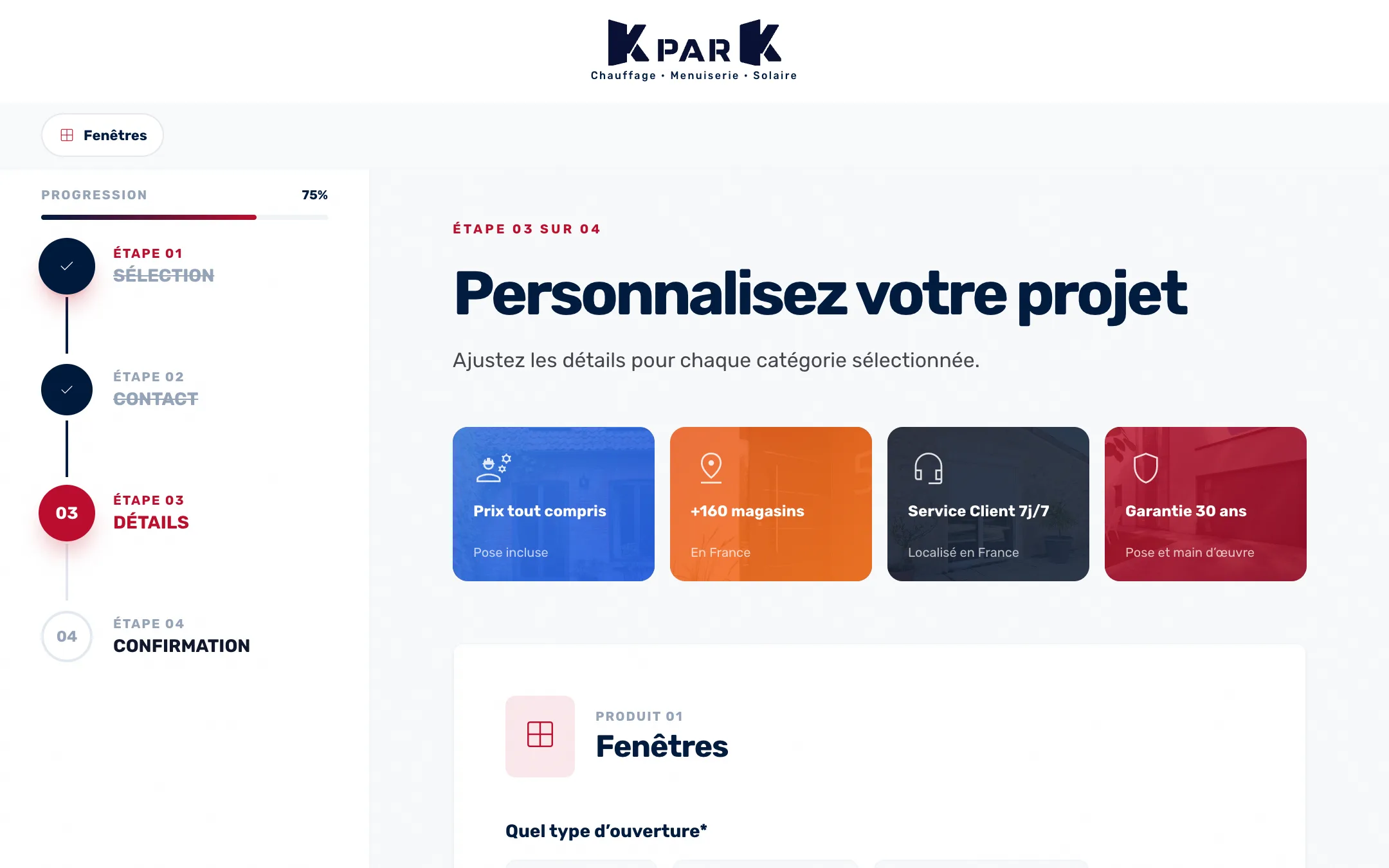 KparK, détail